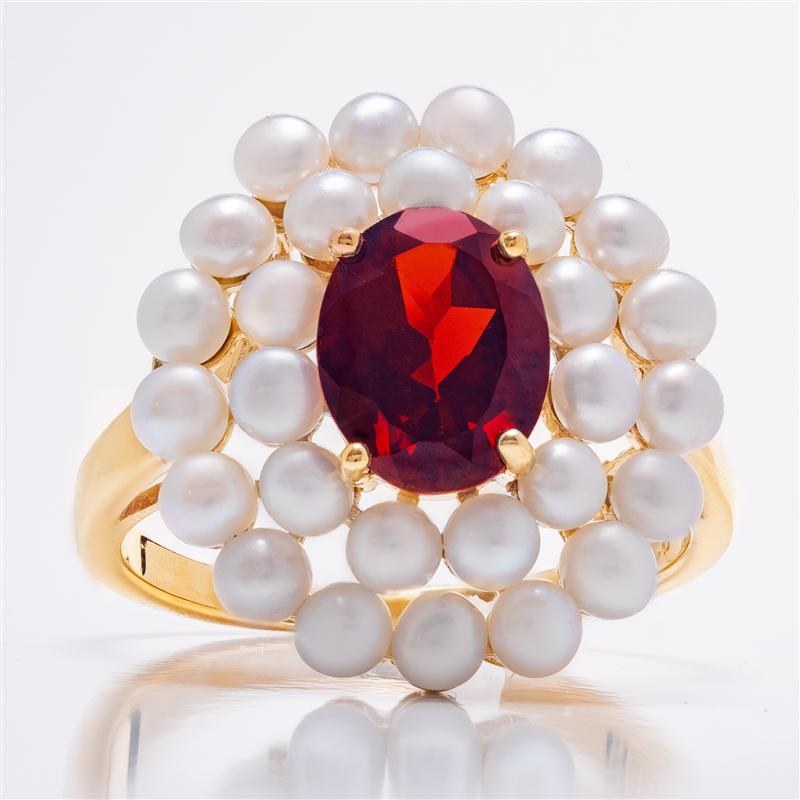 Indulgence Garnet Ring